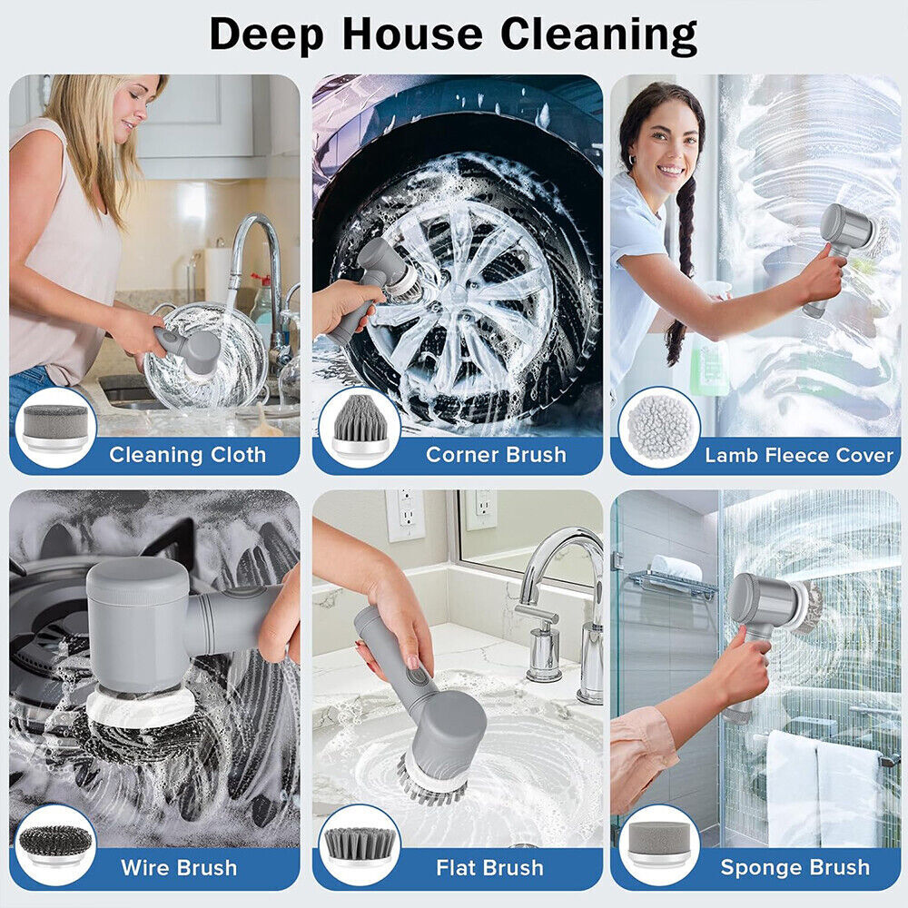AUREVIAN Electric Spin Scrubber