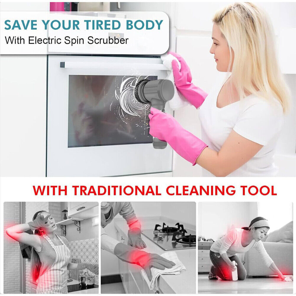 AUREVIAN Electric Spin Scrubber