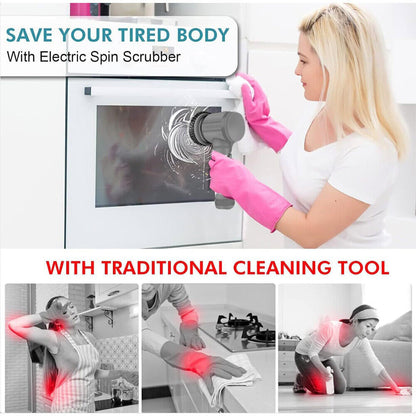 AUREVIAN Electric Spin Scrubber