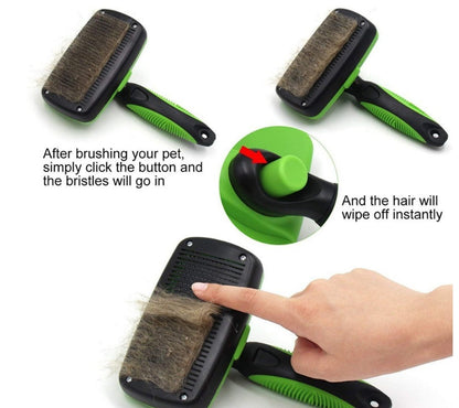 AUREVIAN Pet Self Cleaning Brush