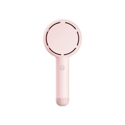 AUREVIAN Handheld Portable Mute USB Rechargeable Fan With Light