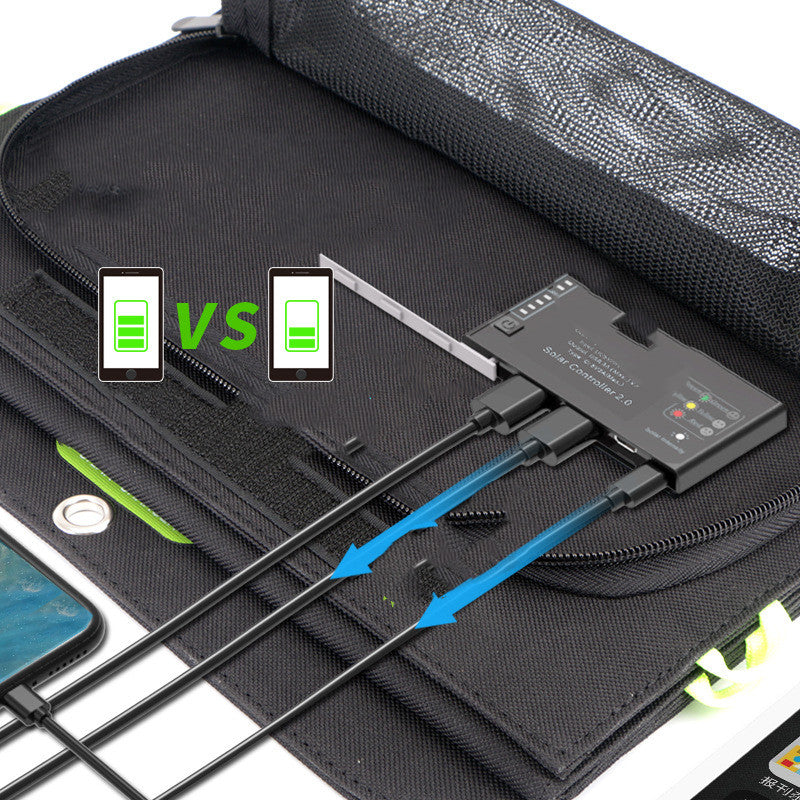 AUREVIAN 10000mAh Portable Solar Charging