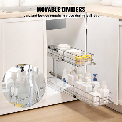 AUREVIAN Under Sink Organizer