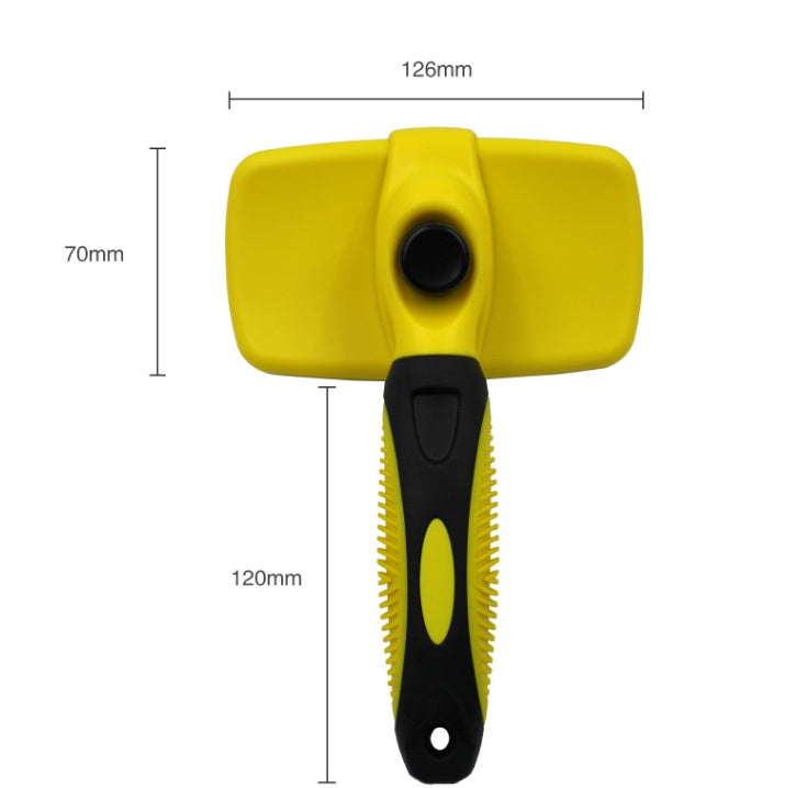AUREVIAN Pet Self Cleaning Brush