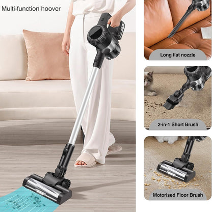 AUREVIAN 12VBlack Cordless Vacuum Cleaner