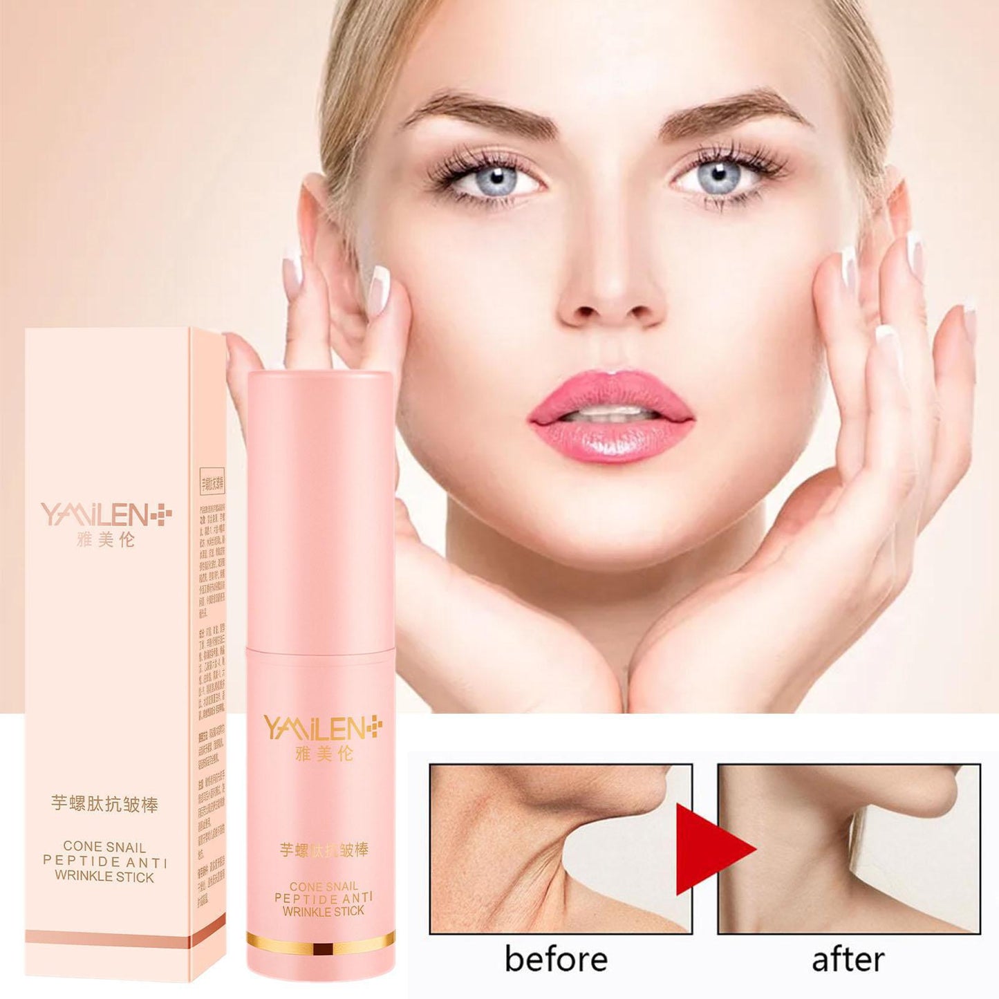 AUREVIAN Anti-Wrinkle Stick Collagen Cream Lip Balm