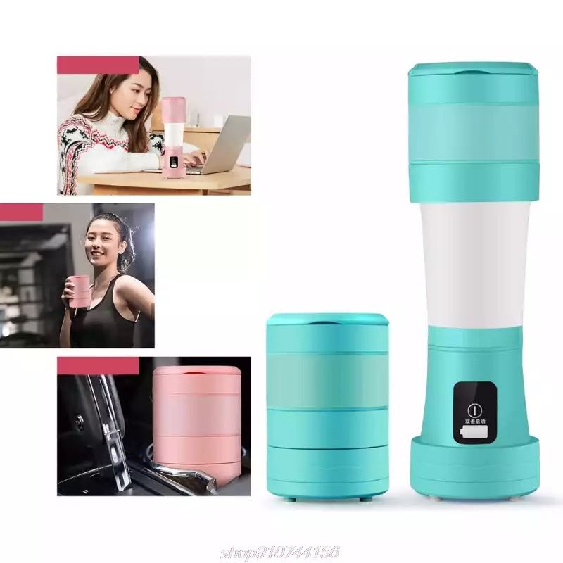 AUREVIAN 450ML Mini Portable Blender Mixer Cooking Appliances Food Processor Food Mixers Smoothie Blenders Cup Juicers Kitchen Appliance